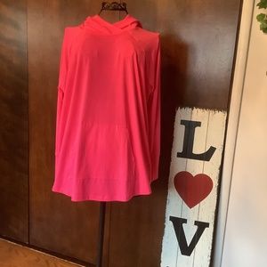 LuLaRoe extra large Amber Hoodie Hot Pink